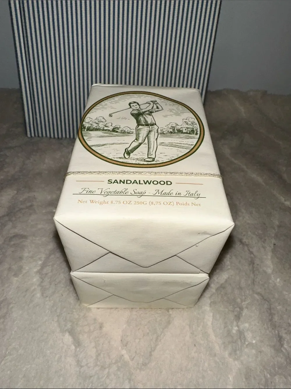 ALCHIMIA SOAP SANDALWOOD Scented Fine Vegetable Soap Bars for Men 2 Bars
